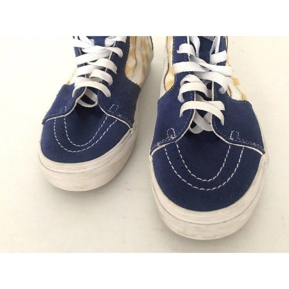 Vans SK8-Hi BMX Men's Blue High Top Skateboard Lace Up Sneakers Size US 5.5 - Picture 6 of 10